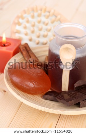 everything you need to have great chocolate bath