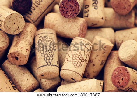 close-ups of wine corks backgrounds