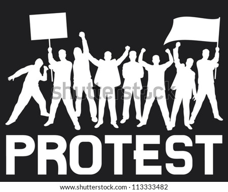 lots of furious people protesting (a group of people protesting, protest, demonstrator, protest man, demonstrations, protest, demonstrator, hooligan, fan, protest design, protest poster)