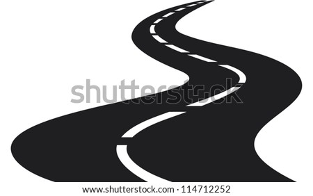 Similar – Image, Stock Photo Road marking zigzag stripes with shadow of a lantern in background