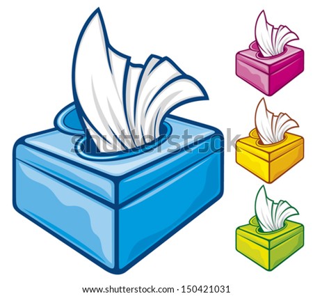 tissue boxes (wipes) 