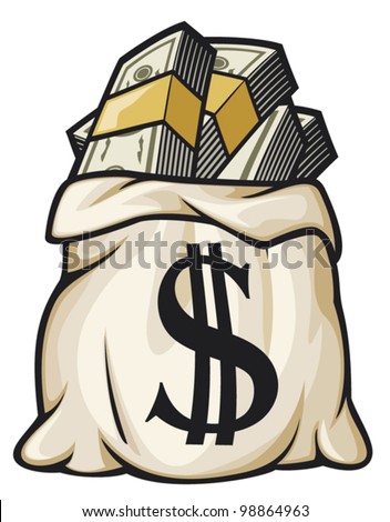 Money Bag Sign Tattoo Stencils Money Bag Bag Of Money Png Stunning Free Transparent Png Clipart Images Free Download