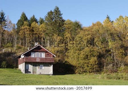 Norwegian mountain cottage