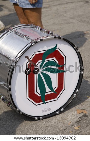 Ohio State marching band drum