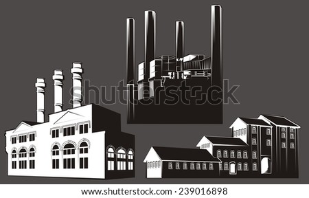 Similar – Image, Stock Photo Old power plant