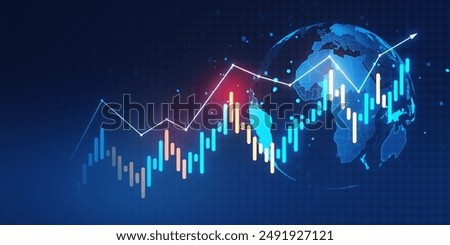 Similar – Image, Stock Photo upward trend