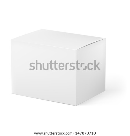 White Box. Illustration On White Background For Design - 147870710 ...