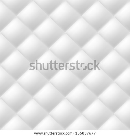 Abstract soft textured background with squares in white. Close-up view. 