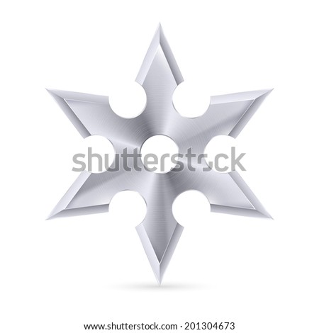 Vector Ninja Shuriken | Download Free Vector Art | Free-Vectors