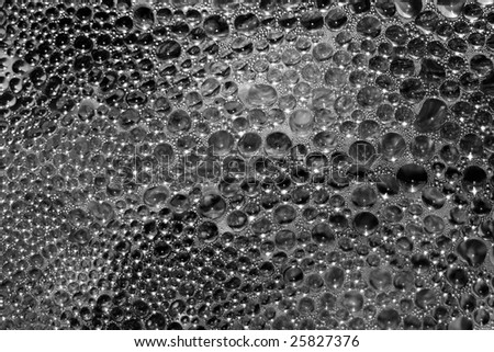 Abstract background of round water circles