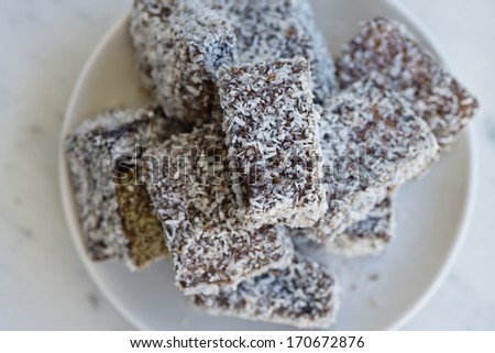 these lamington fingers are an all-year treat for many, but a necessity for Australia Day