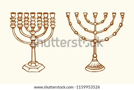 Similar – Image, Stock Photo candelabras Souvenir