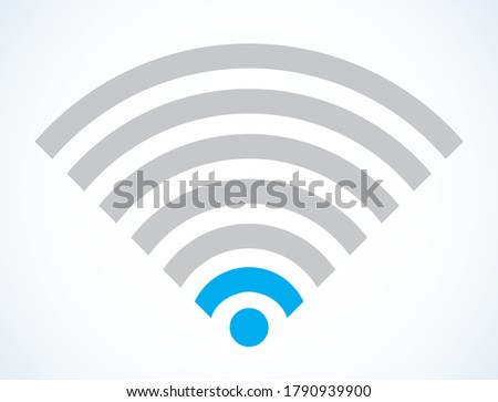 Close up big strong smart digital free mobile web 6G pretend cheat antenna little wrong gsm energy device set space. Shame lost mind life small lie no level risk idea logo design graphic vector style
