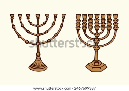 Similar – Image, Stock Photo candelabras Souvenir