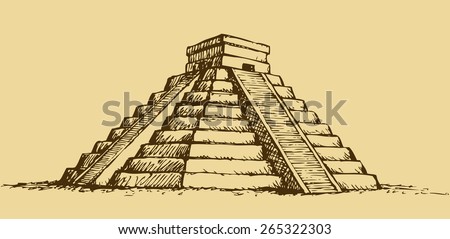 Chichen Itza Tulum The Kukulcan Crypt Tomb Pyramid El Castillo, Carmen ...