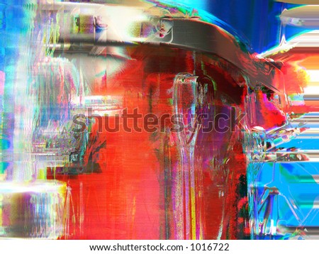 Abstract drum