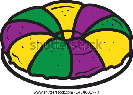 Vector illustration of a Jester hat icon or symbol 