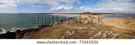 Llanddwyn Island a magical mystical island off the coast of the Isle of Anglesey North Wales