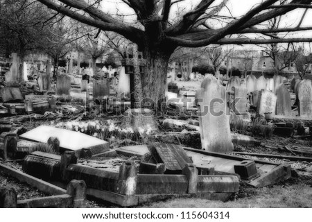 Eerie Graveyard