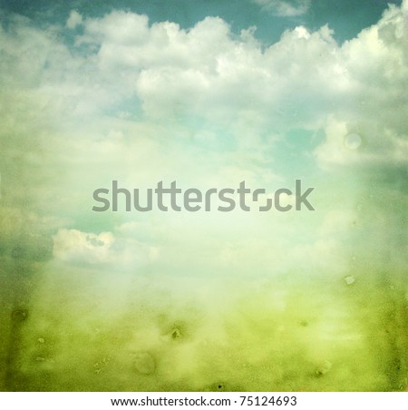 Beautiful abstract background with spring mood