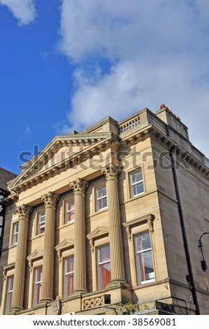 Old Bank Building in Chester, Cheshire, England