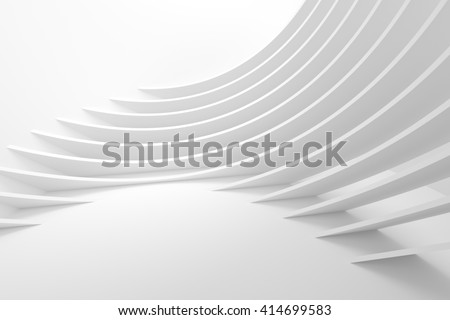 Similar – Image, Stock Photo Round geometric building of business center with mirrored walls