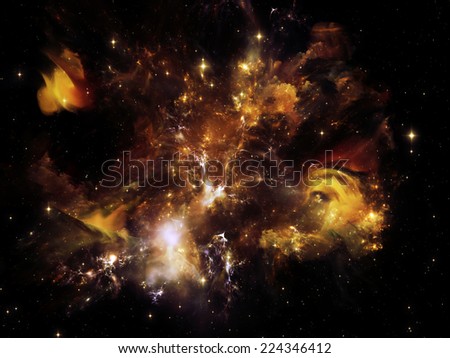 Universe Is Not Enough series. Visually pleasing composition of fractal elements, lights and textures to serve as  background in works on fantasy, science, religion and design