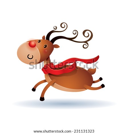 Rudolph Stock Vector Illustration 231131323 : Shutterstock