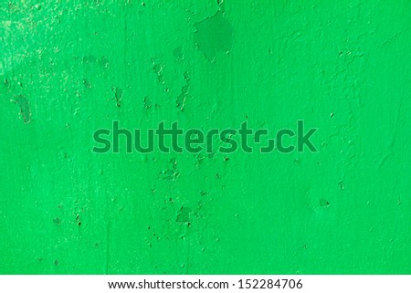 metal background painted with green paint