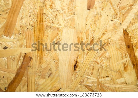 Pressed and glued detailed timber