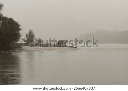 Similar – Image, Stock Photo Danube in the mist