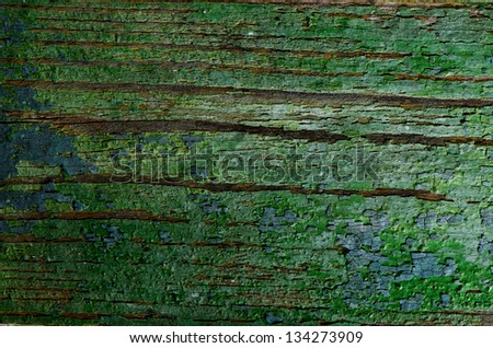 Texture of old painted wood