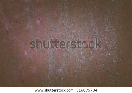 Texture of rusty metal. Abstract background for design. Color toning. Low contrast