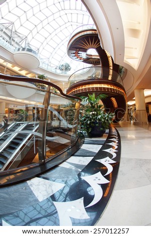 DUBAI, UAE - 3 December 2014: Mall of the Emirates in Dubai, UAE.