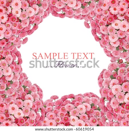 frame flowers