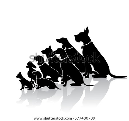 dog silhouettes download free vector art stock graphics images