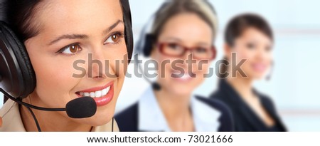CUSTOMER SERVICE AGENT LOOKING TO THE FUTURE.