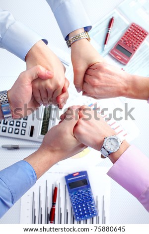 business people team working in the office