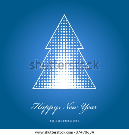 Happy New Year Abstract Background Stock Vector Illustration 87498634 : Shutterstock