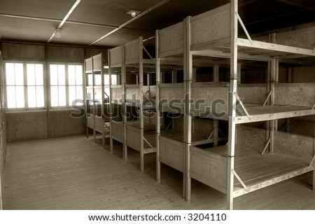 Concentration camp beds