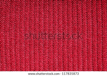 woolen fabric red, detail, texture background