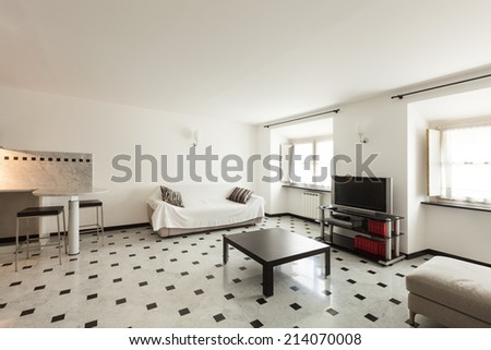 Nice apartment, interior, comfortable living room