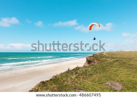 Paragliding On
