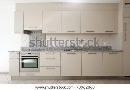 beautiful apartment refitted, modern kitchen