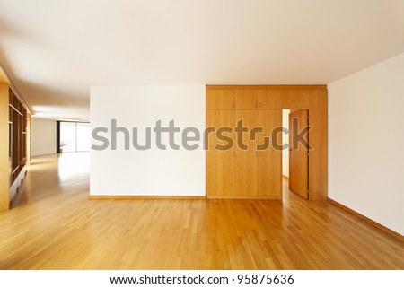 beautiful apartment, interior hardwood floors, closet