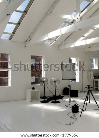 Portrait photo of a small photographic studio