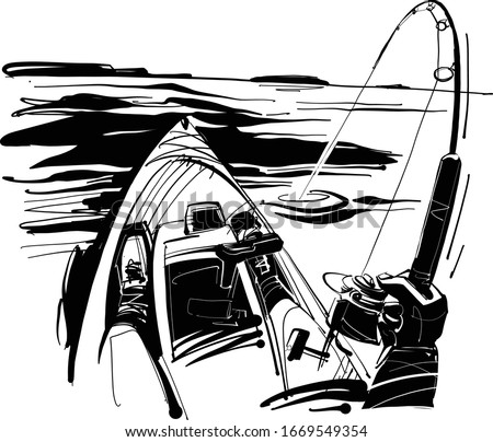 Download Kayak Fishing Silhouette At Getdrawings Free Download