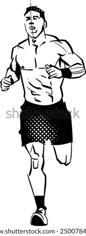 Vector illustration of the CrossFit action 