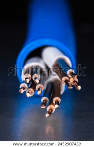 Similar – Image, Stock Photo Copper tubes Conduit