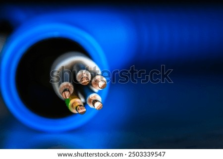 Similar – Image, Stock Photo Copper tubes Conduit